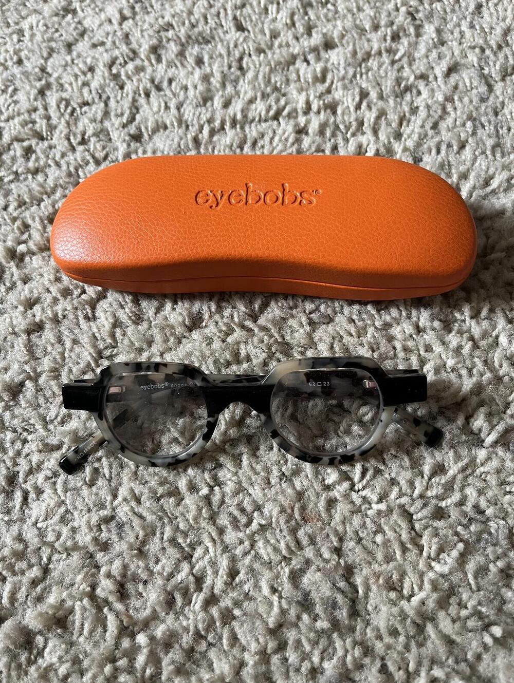 eyebobs Knock Out 2422 11 Round Tortoiseshell Eyeglasses with Case